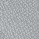 Ardor Ingrid Silver Seersucker Stripe Quilt Cover Set Double