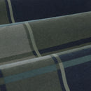 Ardor Sommers Dark Khaki Cotton Flannelette Quilt Cover Set Queen