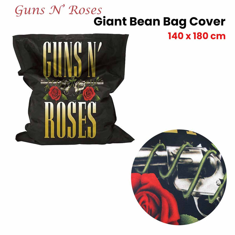 Guns N' Roses Giant Bean Bag Cover 140 x 180 cm