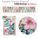 Katykia Vintage Tropical Table Runner 33 x 180cm