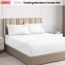 Ramesses White 2000TC Cooling Bamboo Combo Set Queen