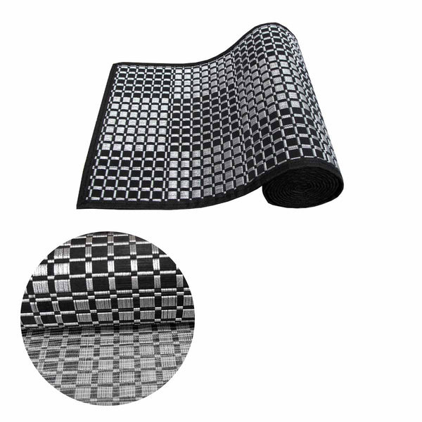 Evie Bamboo Table Runner 30 x 180cm Silver