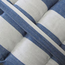 Rans Blue Alfresco Cotton Outdoor Indoor Lounge Mat 62 x 194 cm