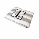 Rans Grey Alfresco Stripes Cotton Tablecloth - Choose from 2 sizes 150cm x 300cm