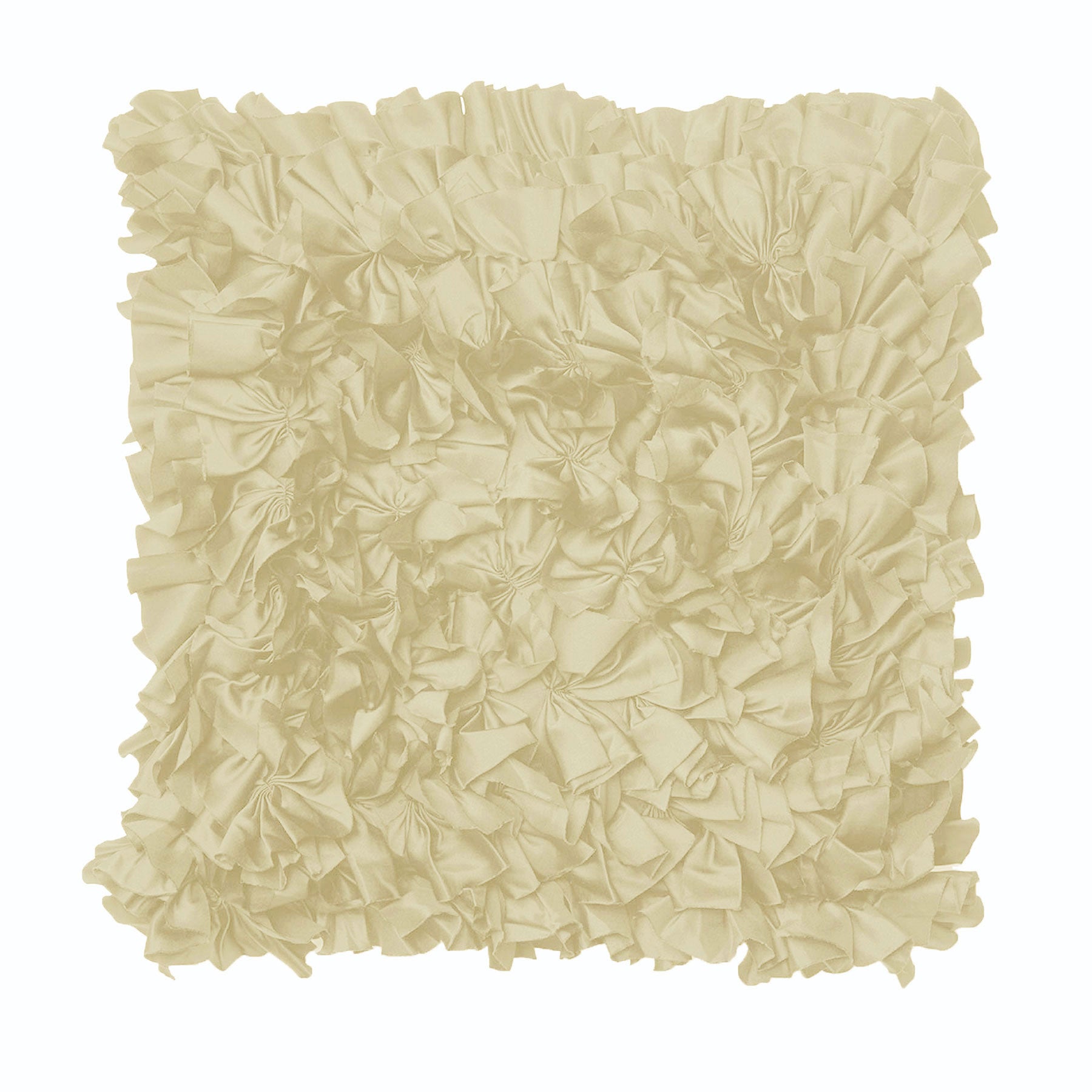Rapee Morocco Can Filled Cushion - Ivory