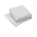 Living @ Home 350gsm 100% Cotton Breathable Waffle Blanket Single 180 x 230 cm White