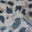 Animal Skin Pattern Soft Flannel Plush Single Size Blanket / Large Throw Rug 150 x 200cm Jaguar