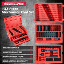 Mechanics Tool SAE/Metric 1/4" & 3/8" Drive Socket Adapters Combination Wrench