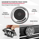 SEDY 6Pcs Magnetic Tray Pick-Up Tool Set Flexible Telescoping Auto Repair