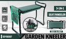 HORUSDY Garden Kneeler Bench Foldable Stool Knee Soft Pad Seat with Tool Pouch
