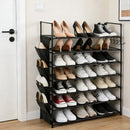 SEDY 7-Tier Shoe Rack Storage Organizer Shelf for 28–30 Pairs Bedroom Garage