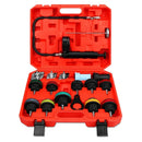 18PCS Radiator Pressure Tester Coolant Purge Refill Vacuum Cooling System Kit