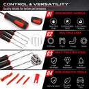 SEDY 15pc Auto Trim Removal Tool Kit Pick & Hook Set LED Magnetic Pickup