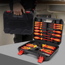 SEDY 18Pcs 1000V Insulated Electrician Tool Set Magnetic Screwdriver Pliers Kit
