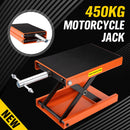 Motorcycle Jack 450KG Scissor Motor Bike Lift Stand Hoist Mini Motorbike Quad