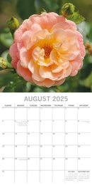 Beauty of Flowers 2025 Square Wall Calendar Floral 16-Month Premium Planner Gift