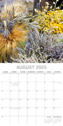 Dried Flowers - 2025 Square Wall Calendar Floral 16 Months Premium Planner Gift