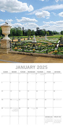 Great Gardens of England 2025 Square Wall Calendar 16Month New Year Planner Gift