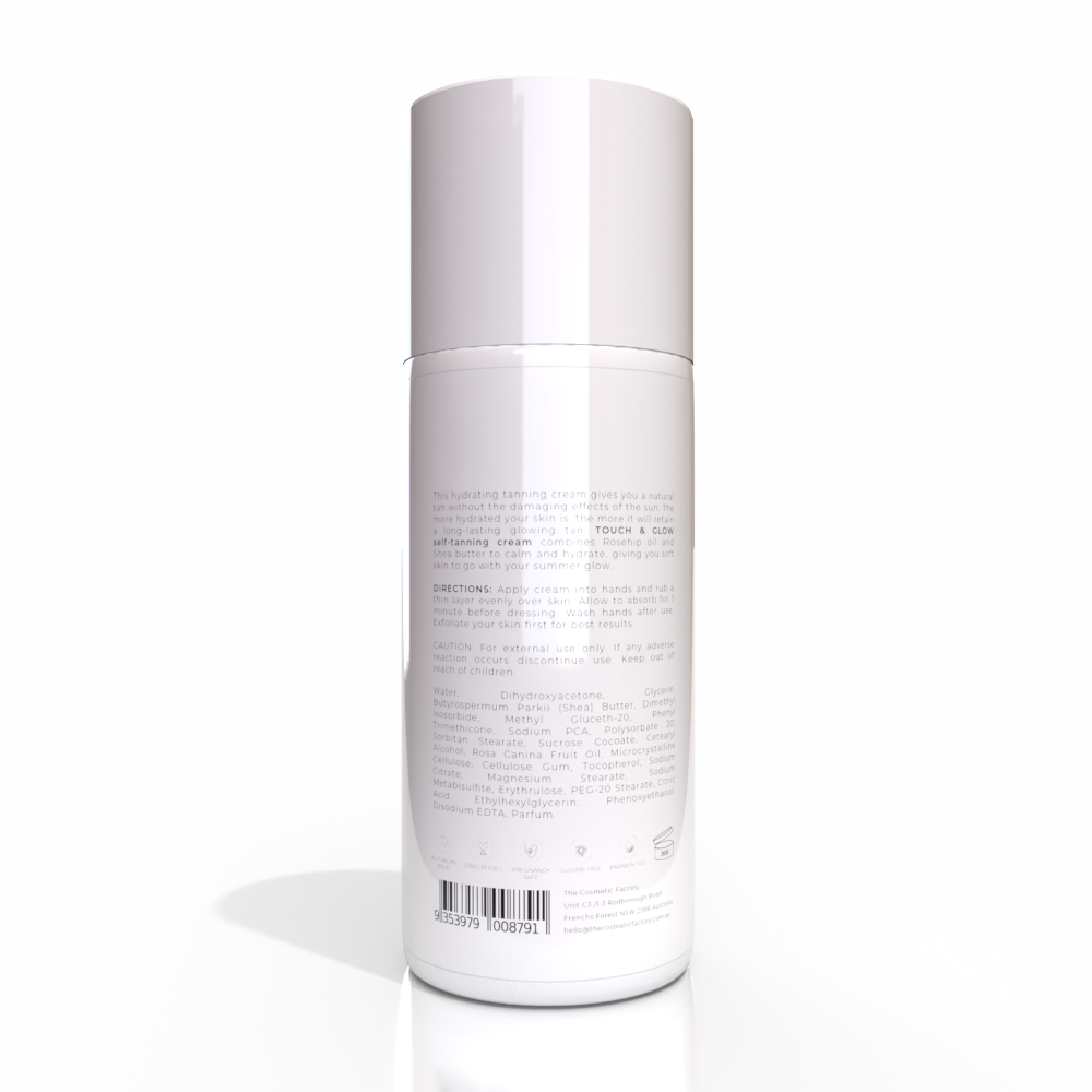 Touch & Glow Self-Tanning Body Cream | 200Ml