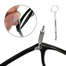 1000pcs Repair Screws & Screwdriver Kit for Eyeglasses and Watches