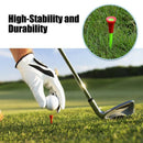 100Pack 83mm Multi-Color Golf Tees with Rubber Cushion