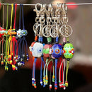 102PCS Lobster Clasp Hooks with Key Rings for DIY Crafts Keychains Jewellery Making