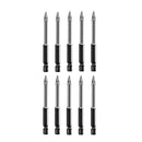 10X 6mm Hex Shank Tile Drill Bit for Porcelain Marble & Glass