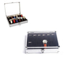 12 Grids Carbon Fiber Aluminum Watch Box Storage Case Holder Display