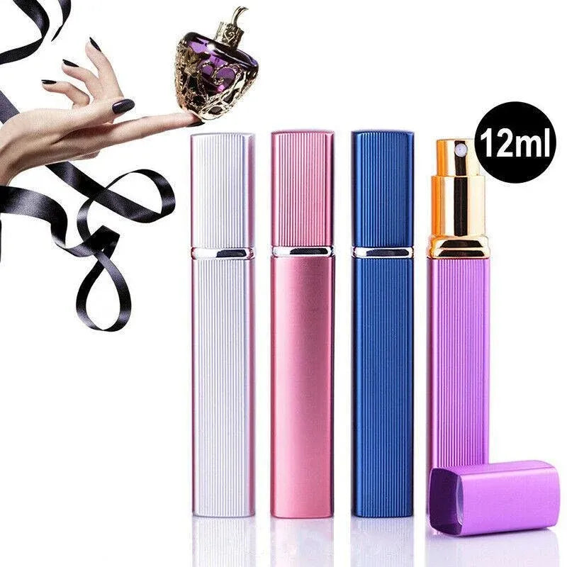 12Ml Portable Mini Perfume Atomiser Bottle Perfume Atomiser Spray Pump - Gold