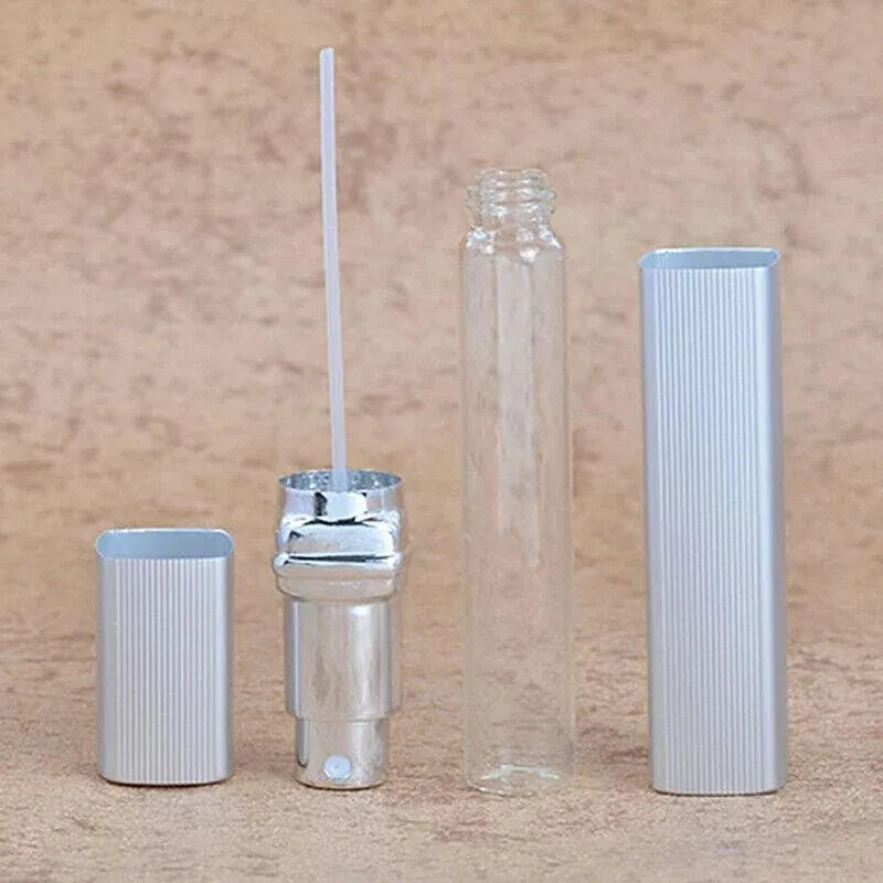 12Ml Portable Mini Perfume Atomiser Bottle Perfume Atomiser Spray Pump - Purple
