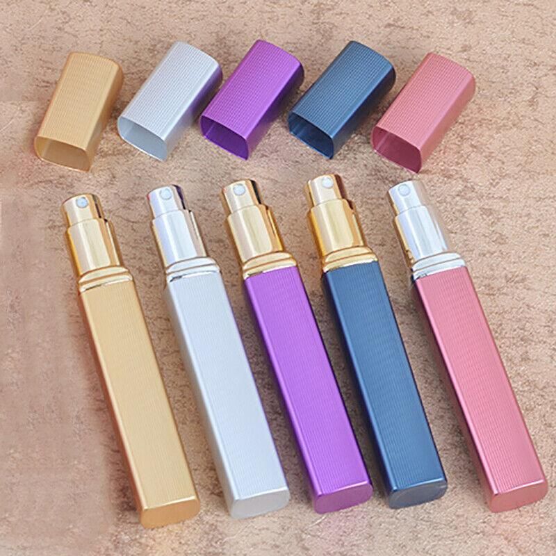 12Ml Portable Mini Perfume Atomiser Bottle Perfume Atomiser Spray Pump - Purple