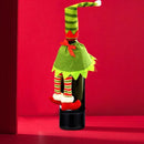 4X Christmas Bottle Covers Gift Holder Bags Red Wine Clothes Dot Decoration Bag