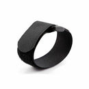 Magic Cable Ties Reusable Winder Coded Organiser Cords Hook Loop Black - 20*200mm  50PCS