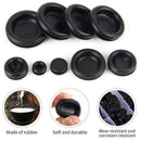 200 Pcs Auto Rubber Grommet Assortment Set Fastener Kit Blanking 7 Popular Sizes