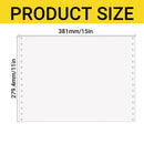 2000 Sheets Dot Matrix Printer Paper 1 Ply A3 Invoice Report Form Printing