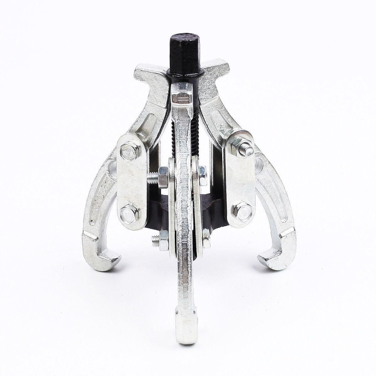 3PCS Bearing Gear Hub Puller Remover Tool Drop Forged Reversible Jaws Separator