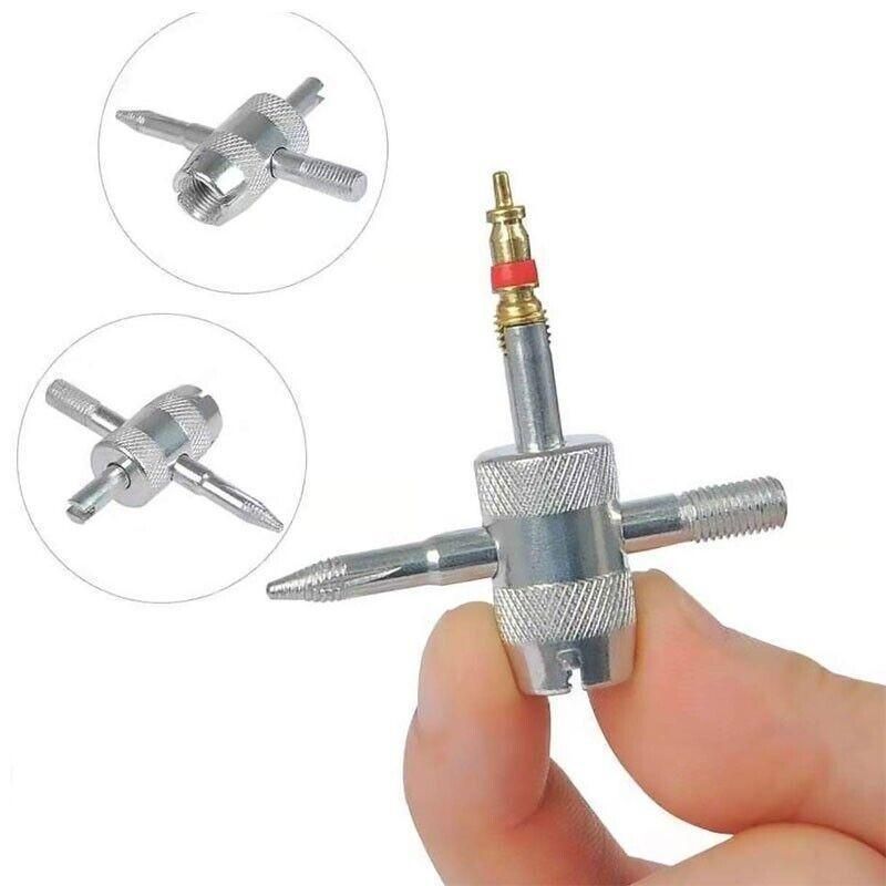 43Pcs Car Tyre Valve Tool Stem Puller Base Quick Remover Tire Repair Installer