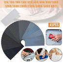 45PCS Wet Dry Sandpaper Set 120 to 5000 Grit Silicon Carbide Abrasive Sheets