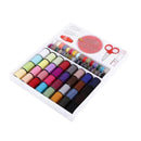 64Rolls Sewing Machine Line thread Spool Set Bobbin Cotton Reel Needle Tape Kit