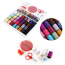 64Rolls Sewing Machine Line thread Spool Set Bobbin Cotton Reel Needle Tape Kit
