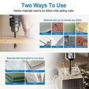 7Pcs Efficient Universal Drilling Tool Multifunctional Cross Alloy Drill Bit Au