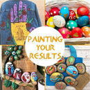 Flysea 12-80 Colours Acrylic Paint Pens Painting Stone Ceramic Glass Marker2-3Mm - 80-Colour Set