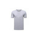 Men's T-shirt Plain Blank 100% heavy Cotton Basic Tee Short Sleeve Large S - 5XL Grey - 4XL