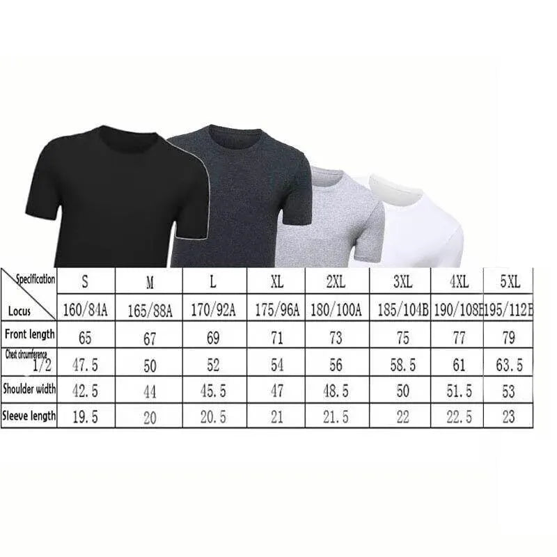 Men's T-shirt Plain Blank 100% heavy Cotton Basic Tee Short Sleeve Large S - 5XL Grey - S