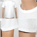 Heavy Cotton Short Sleeve T Shirt Plain Basic Tee Mens Top Dark Blue Size Large - XL