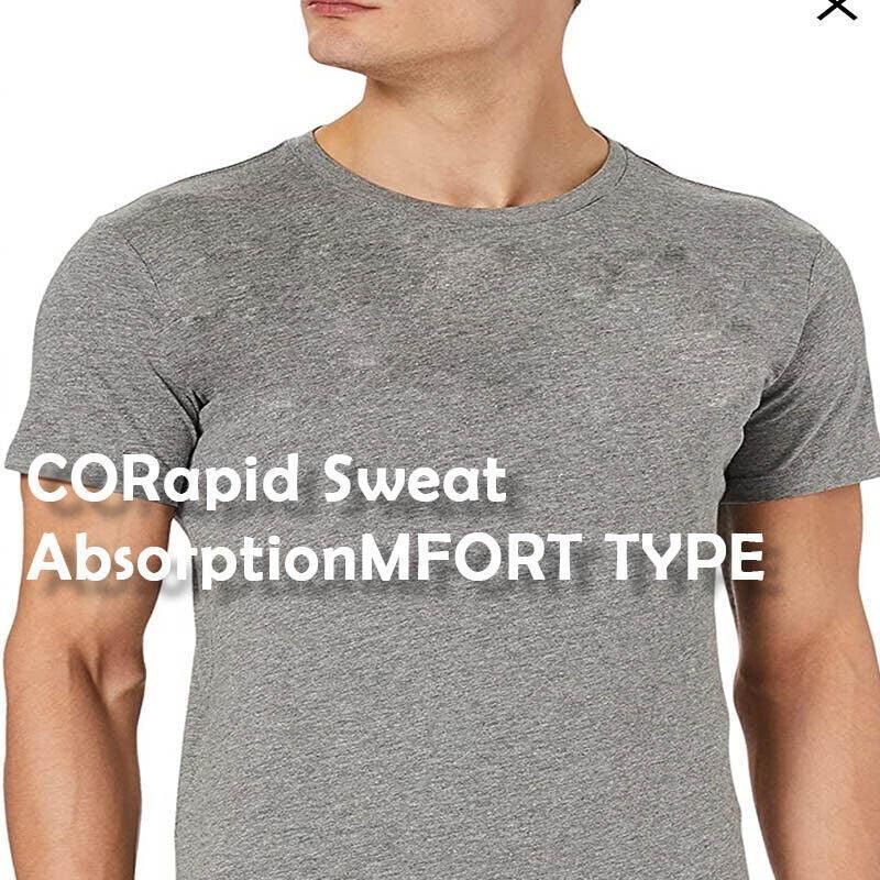 Heavy Cotton Short Sleeve T Shirt Plain Basic Tee Mens Top Dark Blue Size Large - L