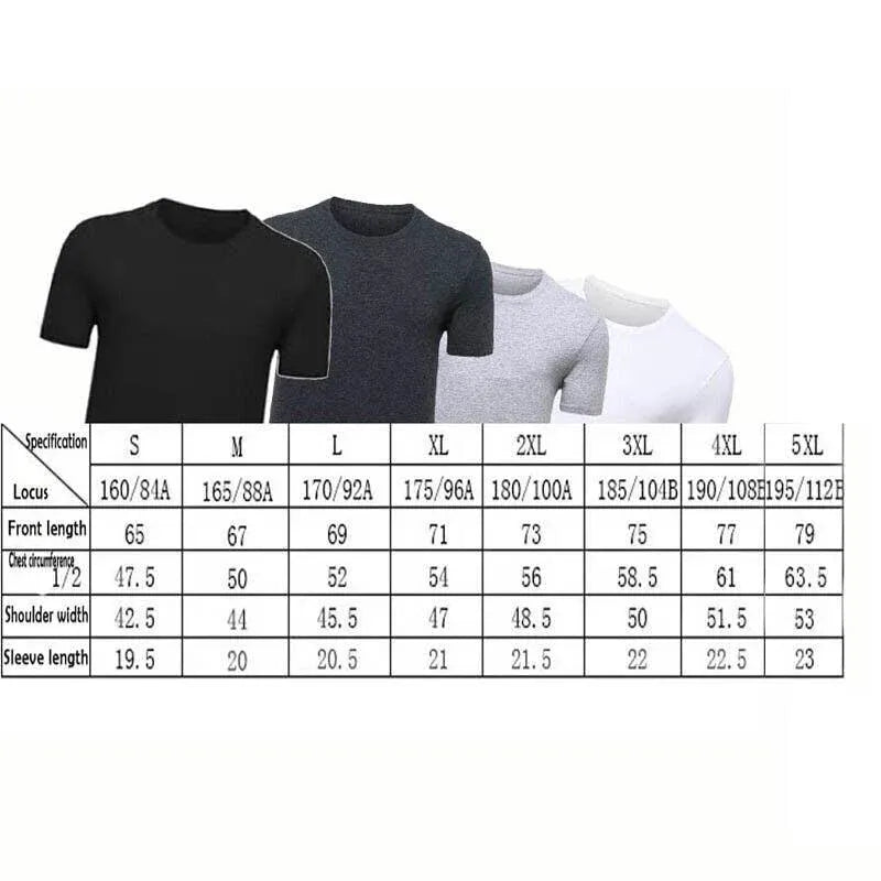 Heavy Cotton Short Sleeve T Shirt Plain Basic Tee Mens Top Dark Blue Size Large - 5XL