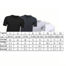 Heavy Cotton Short Sleeve T Shirt Plain Basic Tee Mens Top Dark Blue Size Large - 4XL