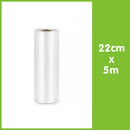 1-10x Commercial Heat-Resistant Vacuum Sealer Rolls for Food Storage - 2 Rolls (32cm x 5m)
