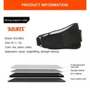 Fitness Weight Lifting Belt Barbell Dumbell Training Back Support Men Women L - Black-L